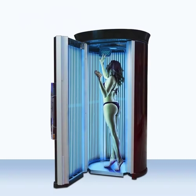 Vertikale und horizontale Sonnenliegen bieten gewerbliche und häusliche Sonnenbetten für Ihren Sonnenbadladen, Salon oder Zuhause.