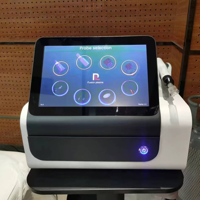 Fusions-Plasma-Instrument, Kaltplasma-Instrument, Punkt-Matrix-Fusions-Plasma-Schönheitsinstrument, Hautverspannung, Fokussierung, Narbenreparatur und Fleck-Aufhellen Schönheitssalon.
